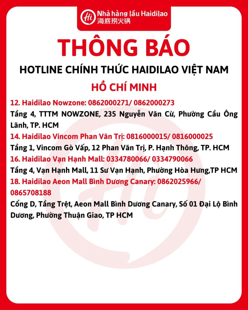 Haidilao Hồ Chí Minh Img2